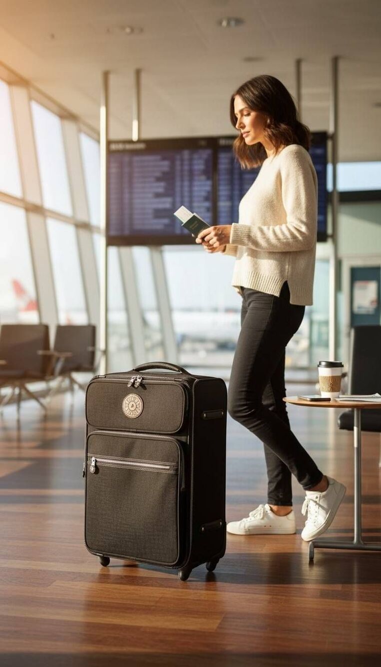 Kipling rolling suitcase